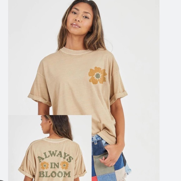 Girl Dangerous Always In Bloom Tee - Picture 1 of 11